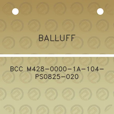 balluff-bcc-m428-0000-1a-104-ps0825-020