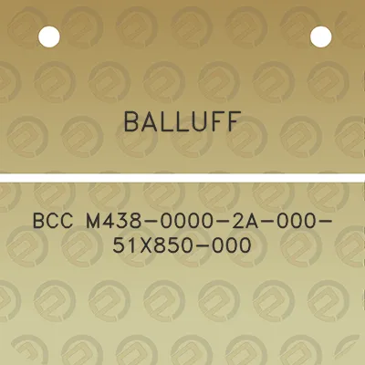 balluff-bcc-m438-0000-2a-000-51x850-000