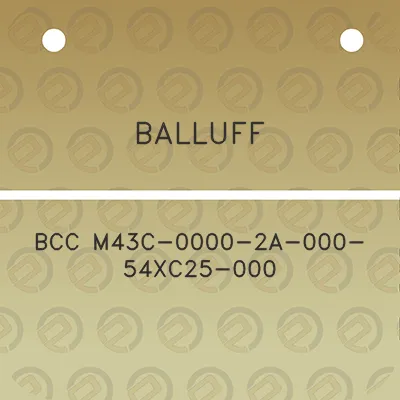 balluff-bcc-m43c-0000-2a-000-54xc25-000