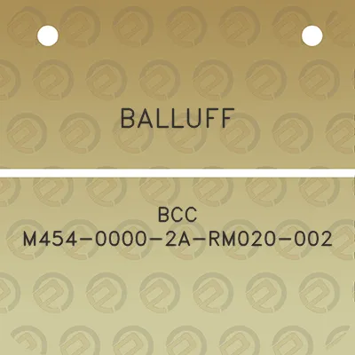 balluff-bcc-m454-0000-2a-rm020-002