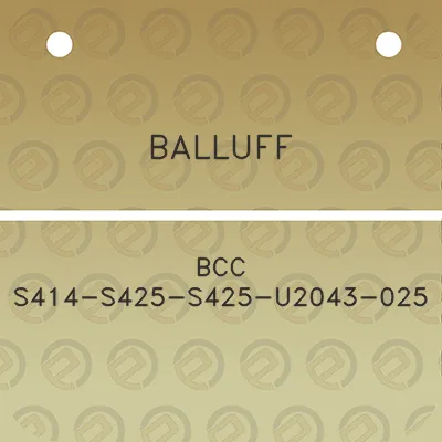 balluff-bcc-s414-s425-s425-u2043-025