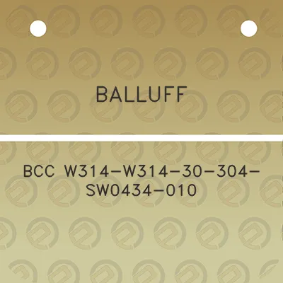 balluff-bcc-w314-w314-30-304-sw0434-010