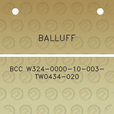 balluff-bcc-w324-0000-10-003-tw0434-020