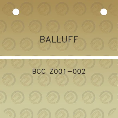 balluff-bcc-z001-002