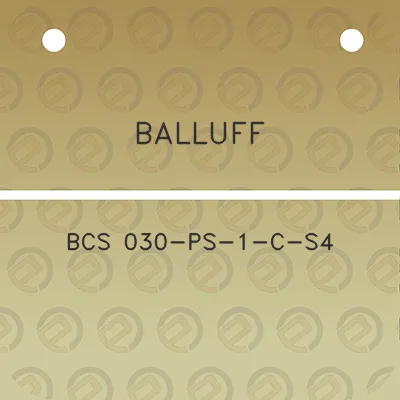 balluff-bcs-030-ps-1-c-s4