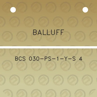 balluff-bcs-030-ps-1-y-s-4