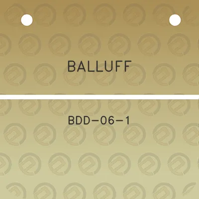 balluff-bdd-06-1