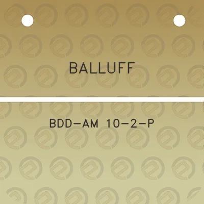 balluff-bdd-am-10-2-p