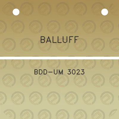 balluff-bdd-um-3023