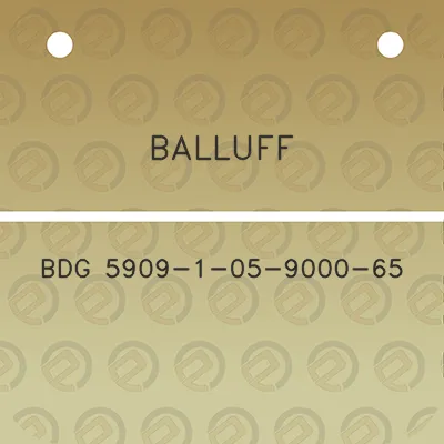 balluff-bdg-5909-1-05-9000-65