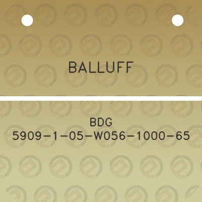 balluff-bdg-5909-1-05-w056-1000-65