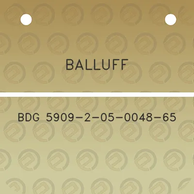 balluff-bdg-5909-2-05-0048-65