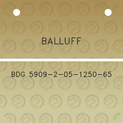 balluff-bdg-5909-2-05-1250-65