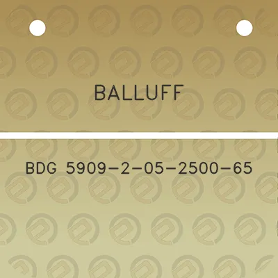 balluff-bdg-5909-2-05-2500-65