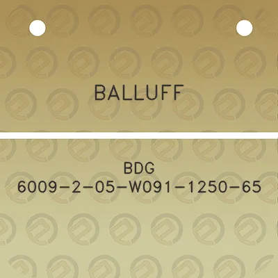 balluff-bdg-6009-2-05-w091-1250-65