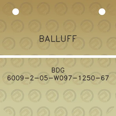 balluff-bdg-6009-2-05-w097-1250-67