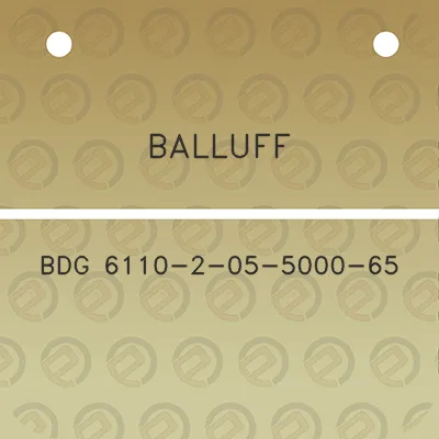 balluff-bdg-6110-2-05-5000-65