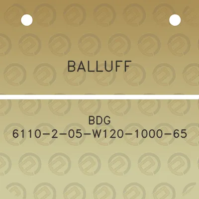 balluff-bdg-6110-2-05-w120-1000-65