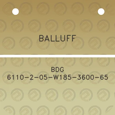 balluff-bdg-6110-2-05-w185-3600-65