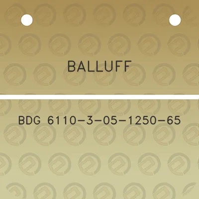 balluff-bdg-6110-3-05-1250-65