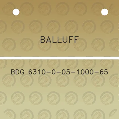 balluff-bdg-6310-0-05-1000-65