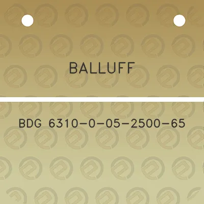 balluff-bdg-6310-0-05-2500-65