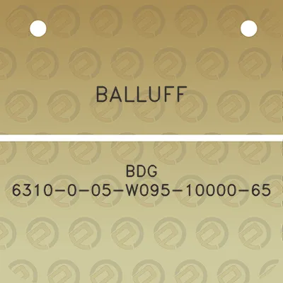 balluff-bdg-6310-0-05-w095-10000-65