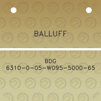 balluff-bdg-6310-0-05-w095-5000-65