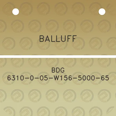 balluff-bdg-6310-0-05-w156-5000-65