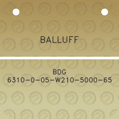 balluff-bdg-6310-0-05-w210-5000-65