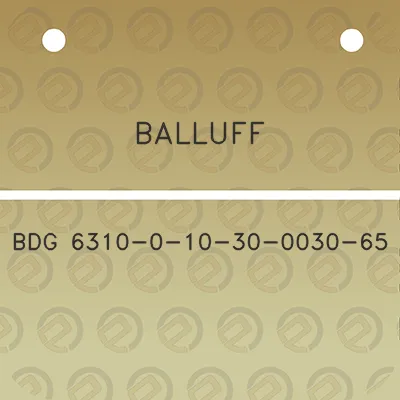 balluff-bdg-6310-0-10-30-0030-65