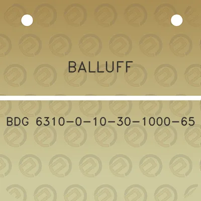 balluff-bdg-6310-0-10-30-1000-65