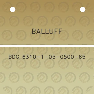 balluff-bdg-6310-1-05-0500-65