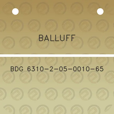 balluff-bdg-6310-2-05-0010-65