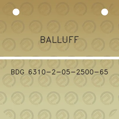 balluff-bdg-6310-2-05-2500-65