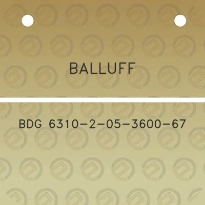 balluff-bdg-6310-2-05-3600-67