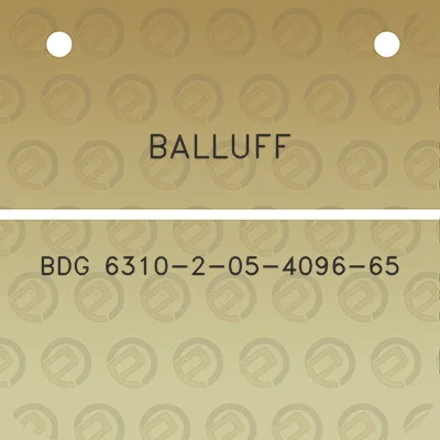 balluff-bdg-6310-2-05-4096-65