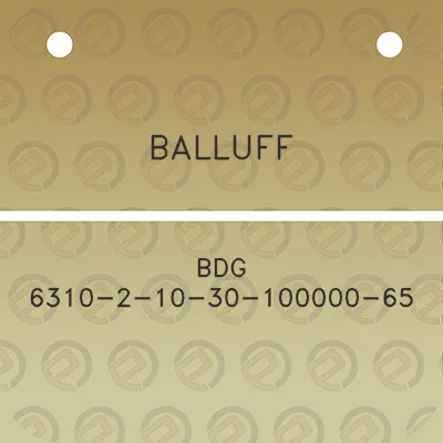 balluff-bdg-6310-2-10-30-100000-65