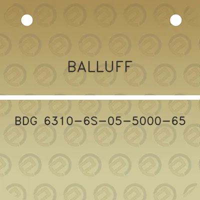 balluff-bdg-6310-6s-05-5000-65