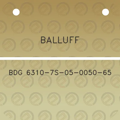 balluff-bdg-6310-7s-05-0050-65