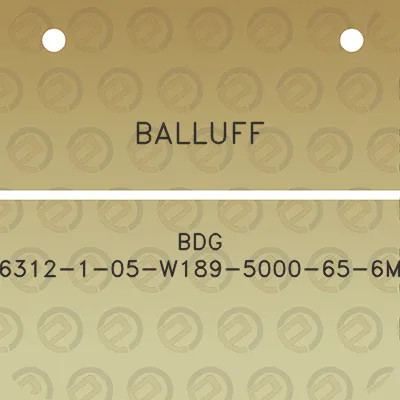 balluff-bdg-6312-1-05-w189-5000-65-6m