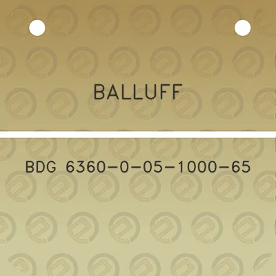 balluff-bdg-6360-0-05-1000-65