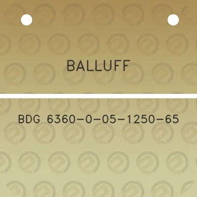 balluff-bdg-6360-0-05-1250-65