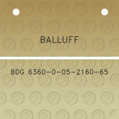 balluff-bdg-6360-0-05-2160-65