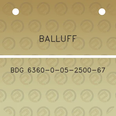 balluff-bdg-6360-0-05-2500-67