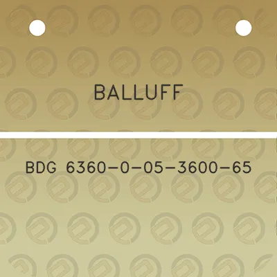 balluff-bdg-6360-0-05-3600-65