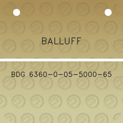 balluff-bdg-6360-0-05-5000-65