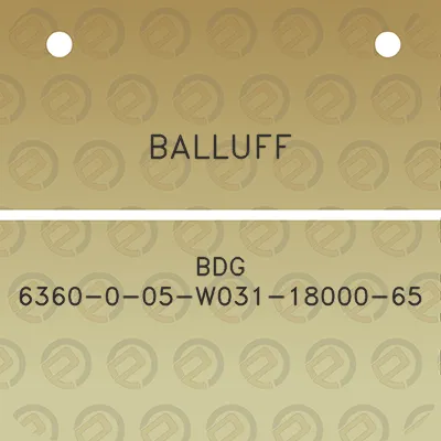 balluff-bdg-6360-0-05-w031-18000-65