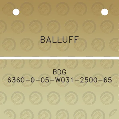 balluff-bdg-6360-0-05-w031-2500-65