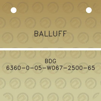 balluff-bdg-6360-0-05-w067-2500-65